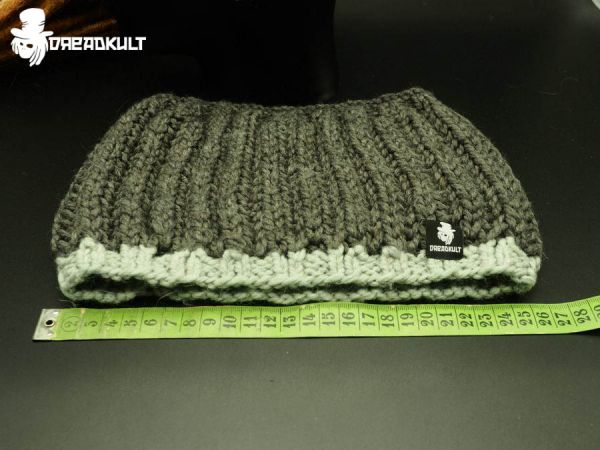 grau in grau dread accessories, winter dreadlocks, flauschiges Dread Stirnband, oversize, dreadmuetze, dread, headband, drealocks, oversize accessoires